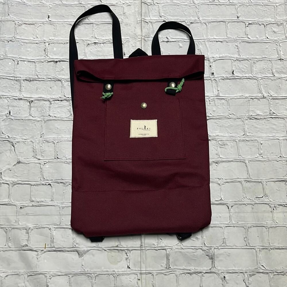 Fylaki Handmade Bags Backpack Bag “Keep space for simple things & feel free”